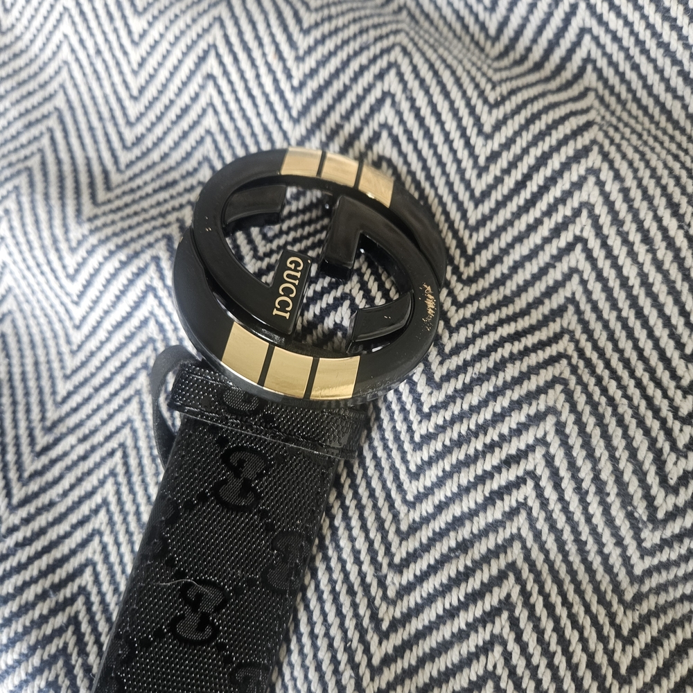 Gucci Black and Gold Men's Bag